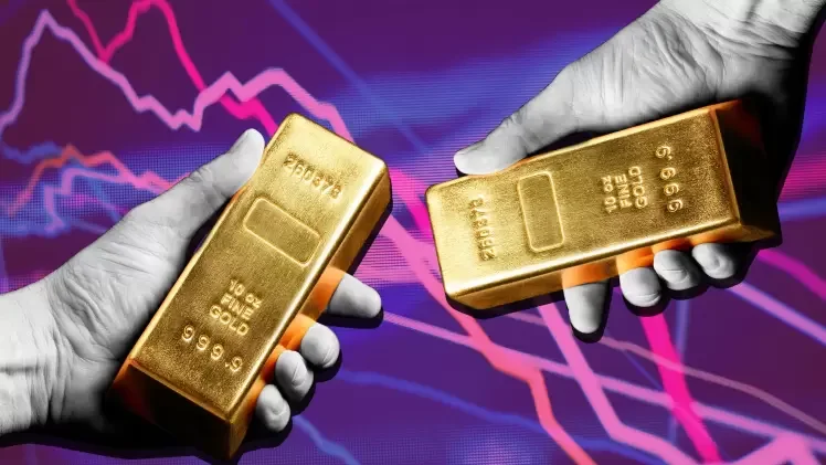 الضغوط التضخمية ومخاوف الفائدة تدفع الذهب نحو خسارة أسبوعية