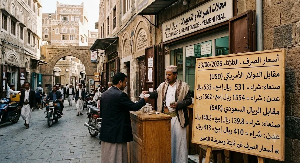 مؤشرات المال | تباين أسعار صرف الريال اليمني مقابل العملات الأجنبية