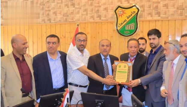 شركة سبأ فارما تواصل مسيرة التميز والعطاء وتخصص 100 ألف دولار لتطوير كلية الصيدلة بجامعة صنعاء 