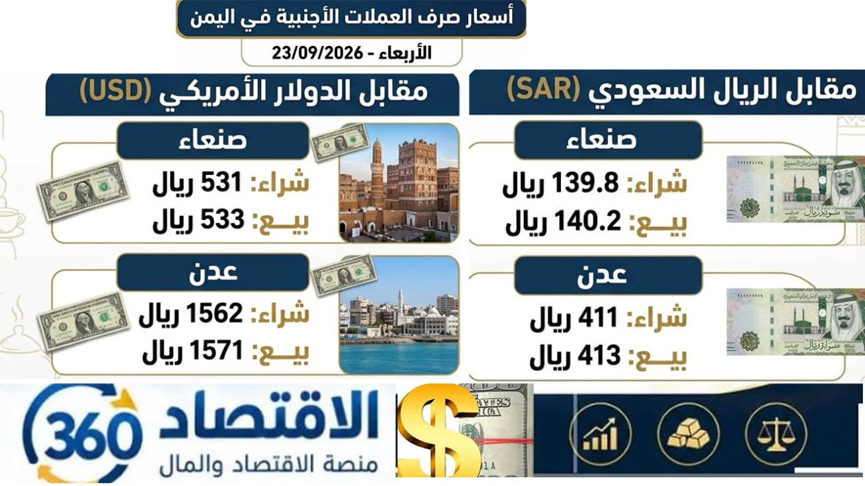 تقرير اقتصادي: اتساع الفجوة السعرية وازدواجية سوق الصرف اليمني